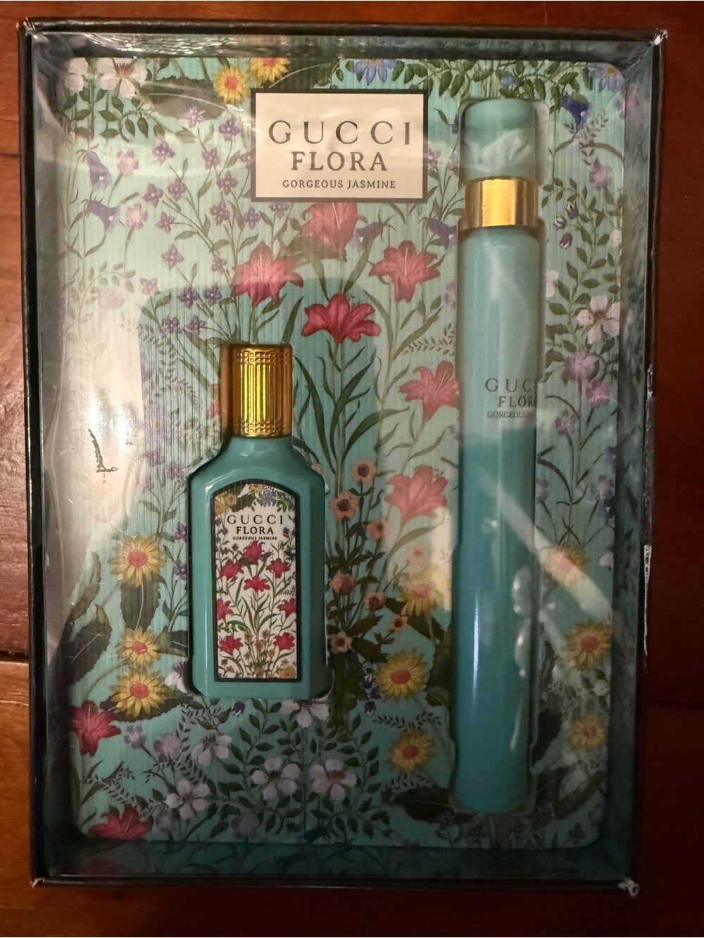 Gucci Flora Gorgeous Jasmine Gift Set — Aqua Floral